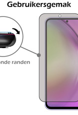 Nomfy Screenprotector Geschikt voor Samsung A54 Screenprotector Privacy Bescherm Glas - Screenprotector Geschikt voor Samsung Galaxy A54 Privacy Screenprotector Tempered Glass