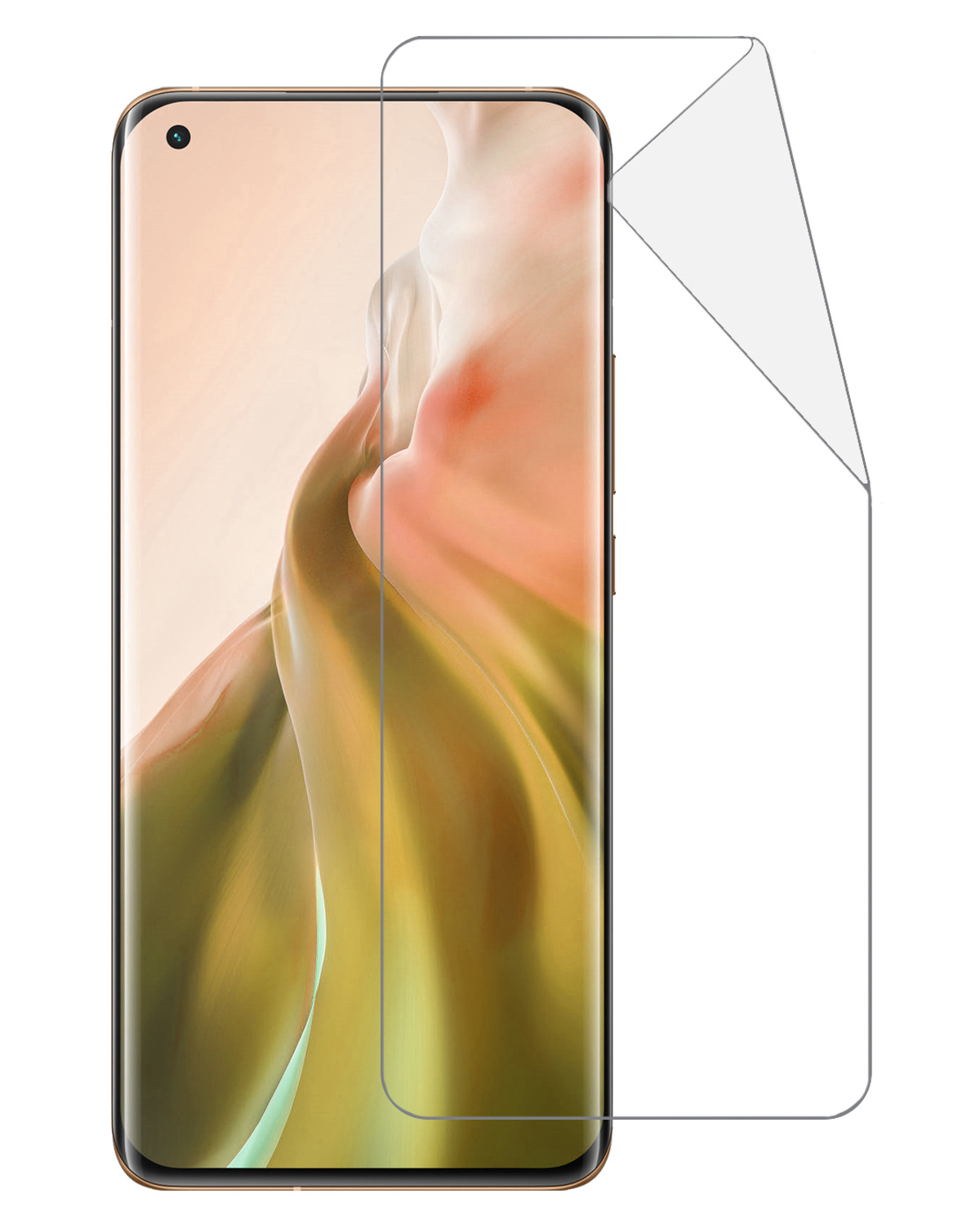 BASEY. Screenprotector Folie Geschikt voor Xiaomi Mi 11 Screenprotector Bescherm Folie Soft TPU - Screenprotector Folie Geschikt voor Xiaomi Mi 11 Screen Protector Screen Cover