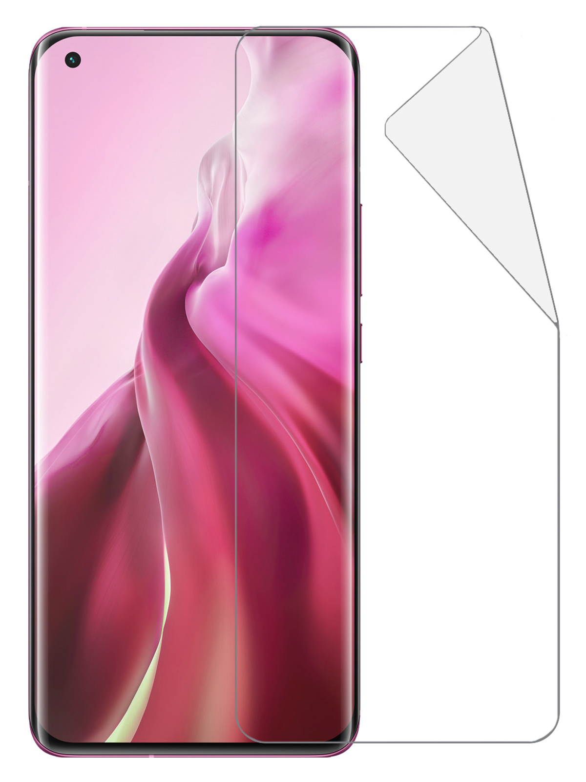 NoXx Screenprotector Folie Geschikt voor Xiaomi Mi 11 Screenprotector Bescherm Folie - Screenprotector Folie Geschikt voor Xiaomi Mi 11 Screenprotector Telefoon Folie