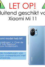 NoXx Screenprotector Folie Geschikt voor Xiaomi Mi 11 Screenprotector Bescherm Folie - Screenprotector Folie Geschikt voor Xiaomi Mi 11 Screenprotector Telefoon Folie - 3x