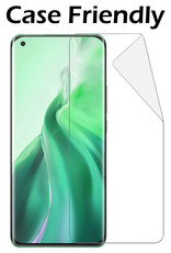 Nomfy Screenprotector Folie Geschikt voor Xiaomi Mi 11 Screenprotector Bescherm Folie Screen Protector Folie Telefoon