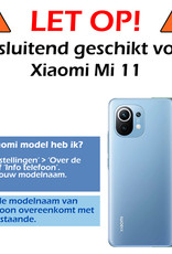 Nomfy Screenprotector Folie Geschikt voor Xiaomi Mi 11 Screenprotector Bescherm Folie Screen Protector Folie Telefoon - 2 PACK