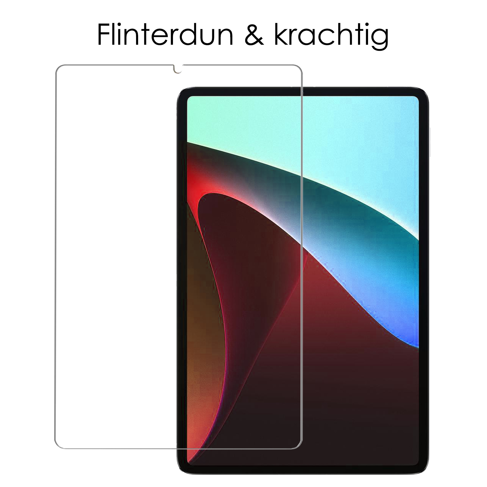 NoXx Screenprotector Geschikt voor Xiaomi Pad 5 Screenprotector Bescherm Glas Screen Protector - 2x