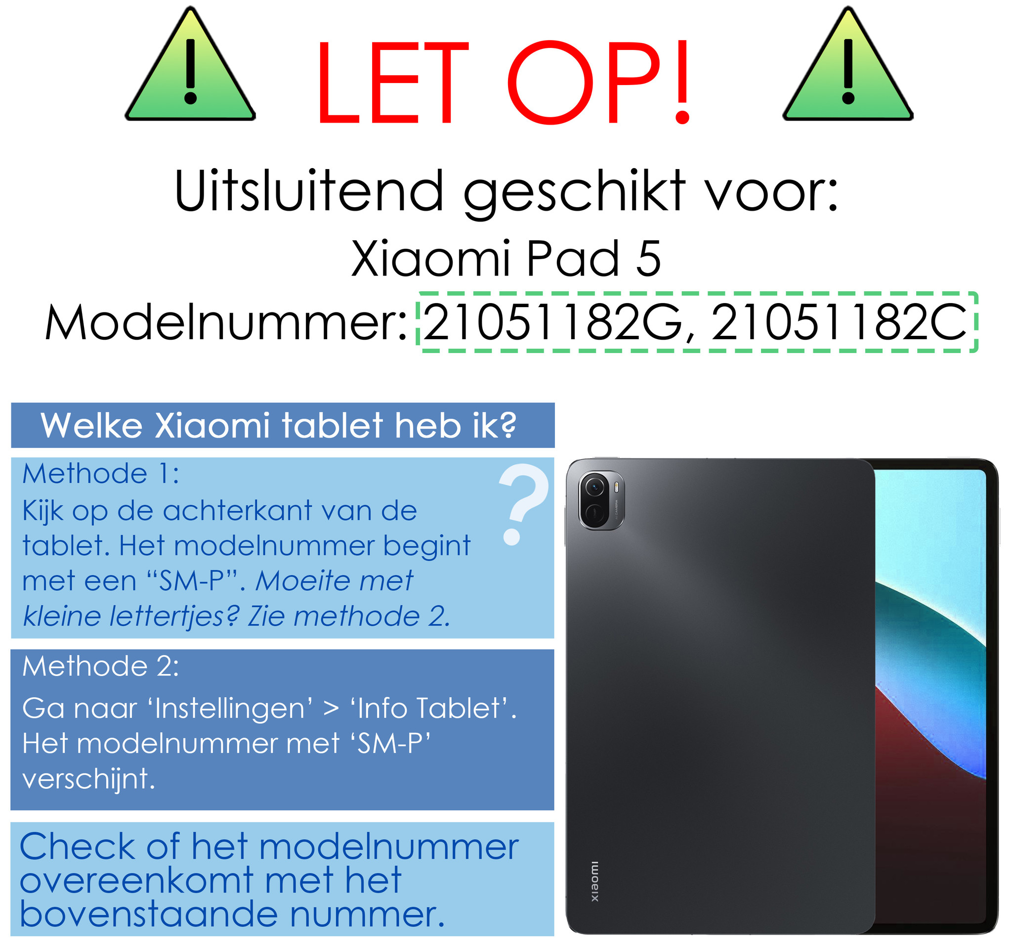 NoXx Screenprotector Geschikt voor Xiaomi Pad 5 Screenprotector Bescherm Glas Screen Protector - 3x