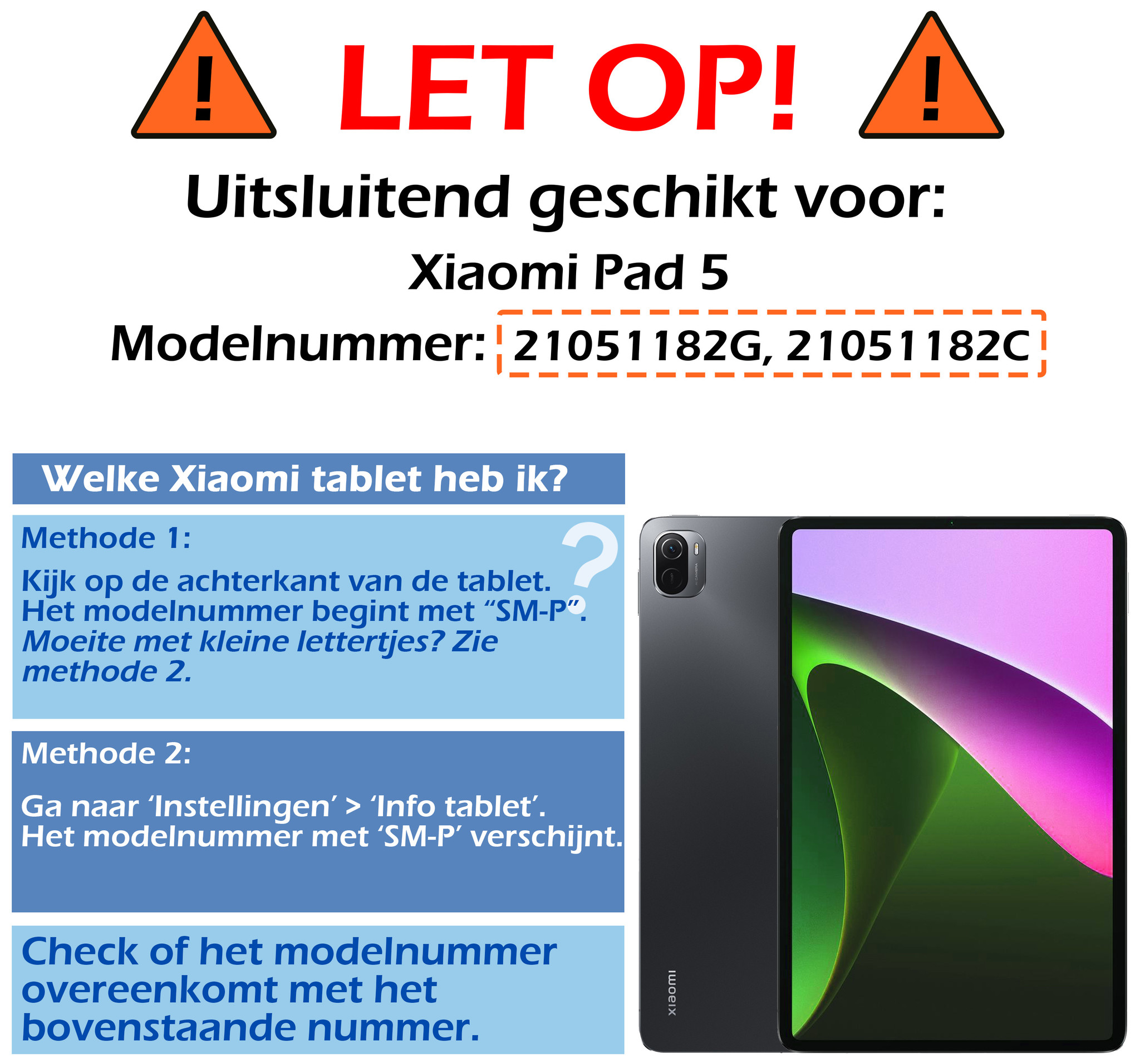 Nomfy Screenprotector Geschikt voor Xiaomi Pad 5 Screenprotector Bescherm Glas - Screen Protector Geschikt voor Xiaomi Mi Pad 5 Screenprotector Tempered Glass - 2 PACK