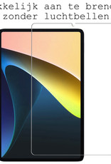 BASEY. Hoesje Geschikt voor Xiaomi Pad 5 Hoes Case Tablet Hoesje Tri-fold Met Screenprotector - Hoes Geschikt voor Xiaomi Mi Pad 5 Hoesje Hard Cover Bookcase Hoes - Zwart