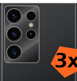 Nomfy Nomfy Samsung Galaxy S23 Ultra Camera Screenprotector - 3 PACK