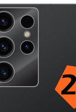 Nomfy Screenprotector Geschikt voor Samsung S23 Ultra Camera Screen Protector Beschermglas - Screenprotector Geschikt voor Samsung Galaxy S23 Ultra Camera Screenprotector Tempered Glass - 2 PACK