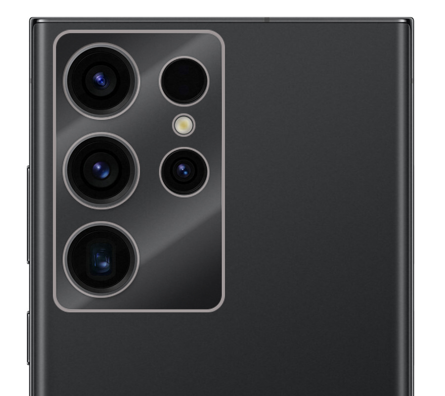 Nomfy Screenprotector Geschikt voor Samsung S23 Ultra Camera Screen Protector Beschermglas - Screenprotector Geschikt voor Samsung Galaxy S23 Ultra Camera Screenprotector Tempered Glass