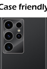 Nomfy Screenprotector Geschikt voor Samsung S23 Ultra Camera Screen Protector Beschermglas - Screenprotector Geschikt voor Samsung Galaxy S23 Ultra Camera Screenprotector Tempered Glass