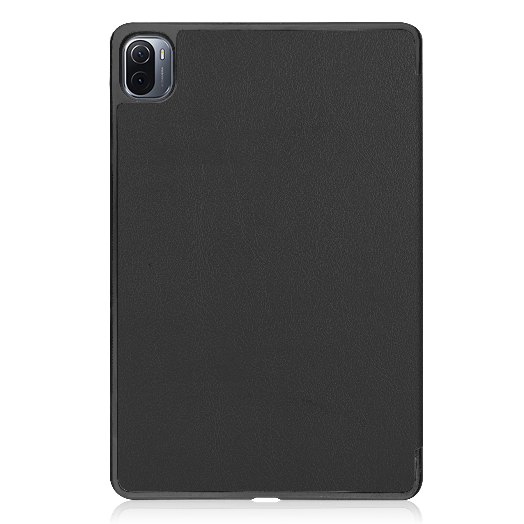 Nomfy Hoes Geschikt voor Xiaomi Pad 5 Hoes Tri-fold Tablet Hoesje Case - Hoesje Geschikt voor Xiaomi Mi Pad 5 Hoesje Hardcover Bookcase - Zwart