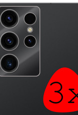BASEY. Screenprotector Geschikt voor Samsung S23 Ultra Camera Screenprotector Tempered Glass Beschermglas Camera - Screenprotector Geschikt voor Samsung Galaxy S23 Ultra Camera Screen Protector - 3 Stuks