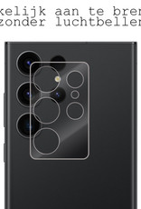 BASEY. Screenprotector Geschikt voor Samsung S23 Ultra Camera Screenprotector Tempered Glass Beschermglas Camera - Screenprotector Geschikt voor Samsung Galaxy S23 Ultra Camera Screen Protector - 3 Stuks