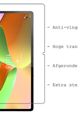 BASEY. Screenprotector Geschikt voor Lenovo Tab P12 Pro Screenprotector Tempered Glass - Screenprotector Geschikt voor Lenovo Tab P12 Pro Screen Protector Beschermglas - 2 Stuks