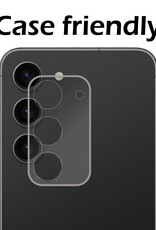 Nomfy Screenprotector Geschikt voor Samsung S23 Camera Screen Protector Beschermglas - Screenprotector Geschikt voor Samsung Galaxy S23 Camera Screenprotector Tempered Glass - 2 PACK