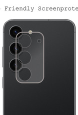 BASEY. Screenprotector Geschikt voor Samsung S23 Plus Camera Screenprotector Tempered Glass Beschermglas Camera - Screenprotector Geschikt voor Samsung Galaxy S23 Plus Camera Screen Protector