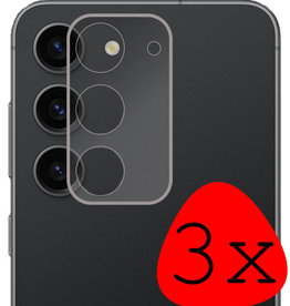 BASEY. BASEY. Samsung Galaxy S23 Plus Camera Screenprotector - 3 PACK