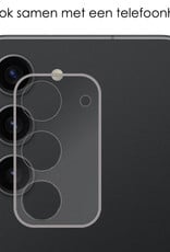 NoXx Screenprotector Geschikt voor Samsung S23 Plus Camera Screenprotector Gehard Glas - Screenprotector Geschikt voor Samsung Galaxy S23 Plus Screenprotector Camera Tempered Glass - 2x