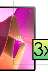 NoXx Screenprotector Geschikt voor Lenovo Tab P12 Pro Screenprotector Bescherm Glas Screen Protector - 3x