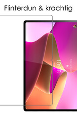 NoXx Screenprotector Geschikt voor Lenovo Tab P12 Pro Screenprotector Bescherm Glas Screen Protector - 3x