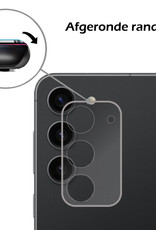 Nomfy Screenprotector Geschikt voor Samsung S23 Plus Camera Screen Protector Beschermglas - Screenprotector Geschikt voor Samsung Galaxy S23 Plus Camera Screenprotector Tempered Glass