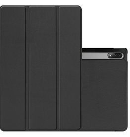 NoXx NoXx Lenovo Tab P12 Pro Hoes - Zwart