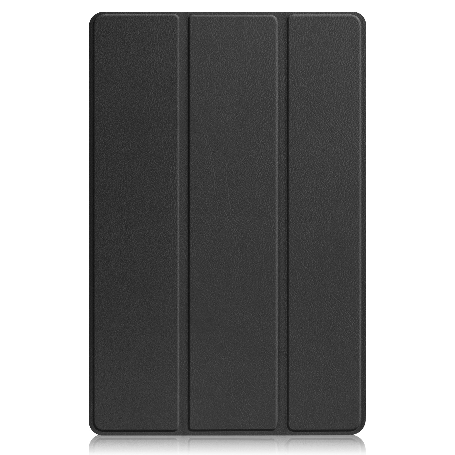 BASEY. Lenovo Tab P12 Pro Hoes Book Case Luxe Hoesje Met Screenprotector - Lenovo Tab P12 Pro Hoesje Book Case Hoes - Zwart