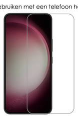 NoXx Samsung Galaxy S23 Plus Screenprotector Tempered Glass Gehard Glas Full Screen Display Cover