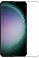 Nomfy Screenprotector Geschikt voor Samsung S23 Screenprotector Bescherm Glas - Screenprotector Geschikt voor Samsung Galaxy S23 Screen Protector Tempered Glass Volledig - 3 PACK