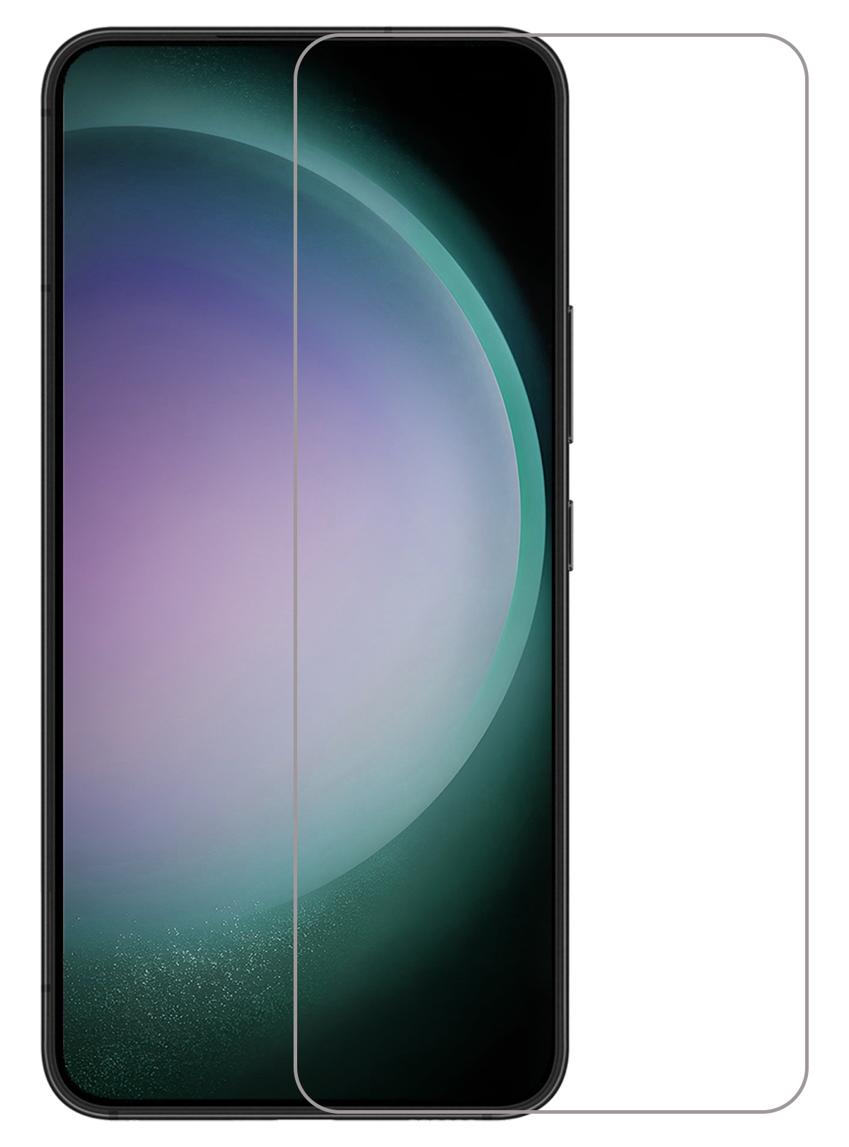 Nomfy Screenprotector Geschikt voor Samsung S23 Screenprotector Bescherm Glas - Screenprotector Geschikt voor Samsung Galaxy S23 Screen Protector Tempered Glass Volledig