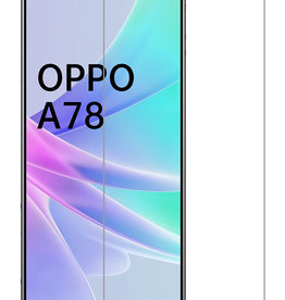 NoXx NoXx OPPO A78 Screenprotector Glas