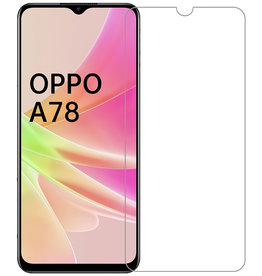 Nomfy Nomfy OPPO A78 Screenprotector Glas