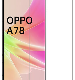Nomfy Nomfy OPPO A78 Screenprotector Glas