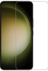 BASEY. Samsung Galaxy S23 Screenprotector Tempered Glass Beschermglas Dichte Notch - Screenprotector voor Samsung Galaxy S23 Screen Protector