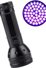Nomfy Ultra Violet Zaklamp LED Incl. Batterijen - UV Zaklamp Met LED Verlichting Black Light - UV Zaklamp LED Zaklamp Ultra Violet Blacklight Zwart