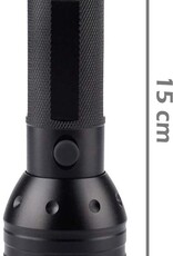 Nomfy Ultra Violet Zaklamp LED Incl. Batterijen - UV Zaklamp Met LED Verlichting Black Light - UV Zaklamp LED Zaklamp Ultra Violet Blacklight Zwart