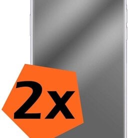 2 PACK - Nomfy iPhone 7 Spiegel hoesje - Zwart