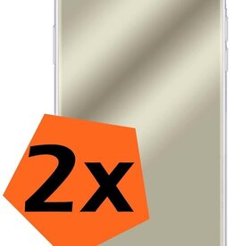2 PACK - Nomfy iPhone 7 Spiegel hoesje - Goud