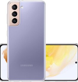 NoXx NoXx Samsung Galaxy S21 hoesje siliconen - Transparant