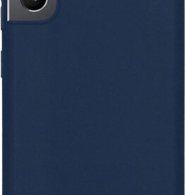 Nomfy Samsung Galaxy S21 hoesje siliconen - Donkerblauw