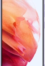Nomfy Hoesje Geschikt voor Samsung S21 Hoesje Siliconen Cover Case - Hoes Geschikt voor Samsung Galaxy S21 Hoes Back Case - Lila