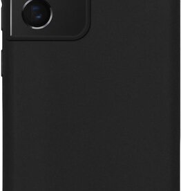 Nomfy Samsung Galaxy S21 Ultra hoesje siliconen - Zwart