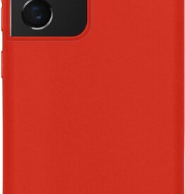 Nomfy Nomfy Samsung Galaxy S21 Ultra hoesje siliconen - Rood