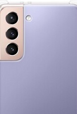 NoXx Hoes Geschikt voor Samsung S21 Plus Hoesje Siliconen Cover Shock Proof Back Case Shockproof Hoes - Transparant - 2x