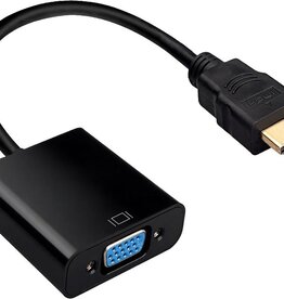 Nomfy Nomfy HDMI Male naar VGA female Adapter Converter - Zwart