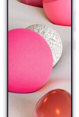 Nomfy Hoesje Geschikt voor Samsung A12 Hoesje Pasjeshouder Shockproof Pas Houder - Hoesje Geschikt voor Samsung Galaxy A12 Hoes Met Kaarthouder - Transparant - 2 PACK