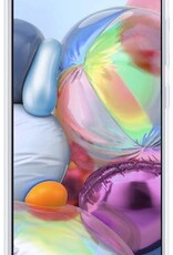 Nomfy Hoesje Geschikt voor Samsung A51 Hoesje Pasjeshouder Shockproof Pas Houder - Hoesje Geschikt voor Samsung Galaxy A51 Hoes Met Kaarthouder - Transparant - 2 PACK