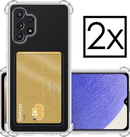 NoXx NoXx 2x Samsung Galaxy A32 5G Pashouder Hoesje Shockproof