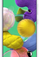 NoXx Hoes Geschikt voor Samsung A71 Hoesje Pasjeshouder Cover Shock Proof Case Siliconen Hoes Met Kaarthouder - Transparant