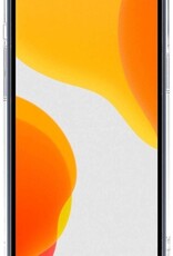 NoXx Hoes Geschikt voor iPhone XR Hoesje Pasjeshouder Cover Shock Proof Case Siliconen Hoes Met Kaarthouder - Transparant